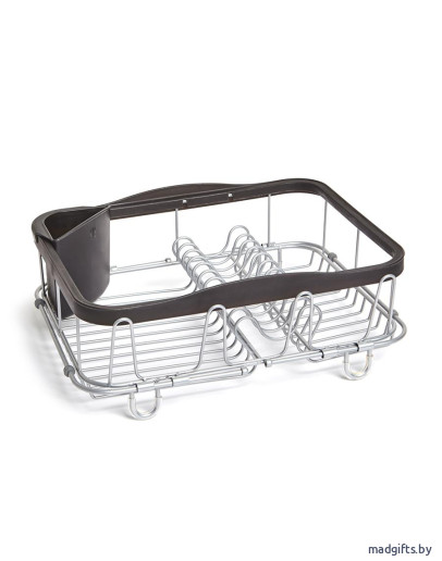 Сушилка для посуды sinkin чёрный-никель