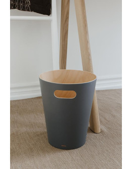 Корзина для мусора, 7,5 л, woodrow, зеленая