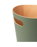 Корзина для мусора woodrow зелёная