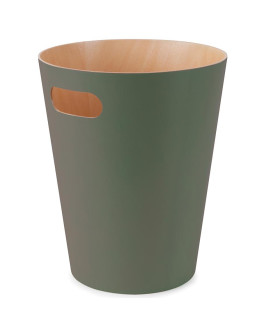 Корзина для мусора, 7,5 л, woodrow, зеленая