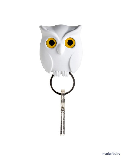 Держатель для ключей night owl белый