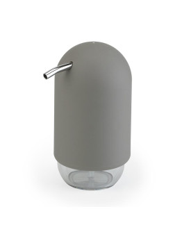 Диспенсер для мыла touch, 235 мл, серый