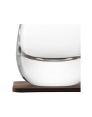 Вино и напитки: Набор из 2 стаканов islay whisky с деревянными подставками 250 мл Набор из 2 стаканов islay whisky с деревянными подставками 250 мл