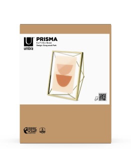 Фоторамка prisma, 13х18, золотистая