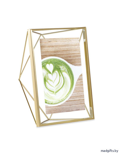 Фоторамка prisma 13х18 золотистая