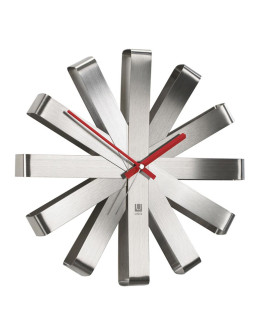 Часы настенные ribbon, D31 см, сталь