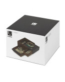 Шкатулка для украшений stowit mini чёрная