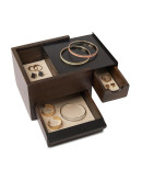 Косметички и органайзеры: Шкатулка для украшений stowit mini чёрная Шкатулка для украшений stowit mini чёрная