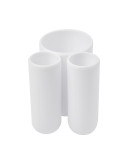 Стакан для зубных щеток touch белый