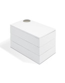 Шкатулка spindle белая