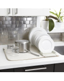 Коврик для сушки посуды udry экрю