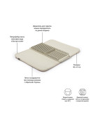 Коврик для сушки посуды udry экрю