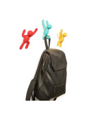 Вешалки: Вешалки-крючки buddy 3 шт. разноцветные яркие Вешалки-крючки buddy 3 шт. разноцветные яркие