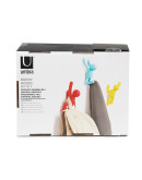 Вешалки: Вешалки-крючки buddy 3 шт. разноцветные яркие Вешалки-крючки buddy 3 шт. разноцветные яркие