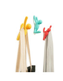 Вешалки: Вешалки-крючки buddy 3 шт. разноцветные яркие Вешалки-крючки buddy 3 шт. разноцветные яркие