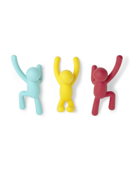 Набор крючков buddy, разноцветный, 3 шт.