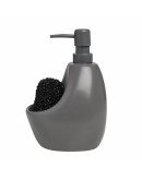 Диспенсер для мыла с подставкой для губки joey графит