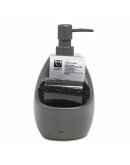 Диспенсер для мыла с подставкой для губки joey графит