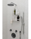 Ванная комната: Органайзер для ванной flex белый Органайзер для ванной flex белый