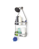 Органайзер для душа flex серый