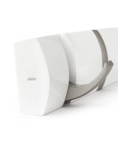 Вешалка настенная горизонтальная flip 3 крючка белая