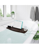 Полка для ванной aquala орех