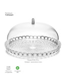 Блюдо сервировочное tiffany s прозрачное