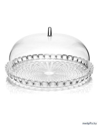 Блюдо сервировочное tiffany s прозрачное