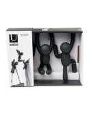 Вешалки: Вешалки-крючки buddy 3 шт. черные Вешалки-крючки buddy 3 шт. черные