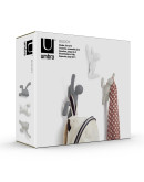 Набор крючков buddy серый, 3 шт.